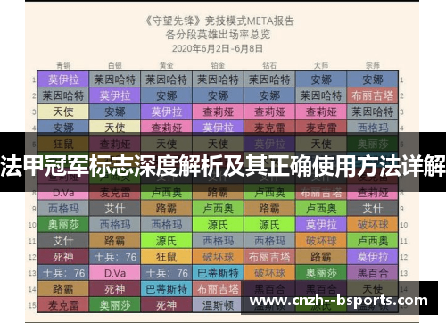 法甲冠军标志深度解析及其正确使用方法详解 法甲冠军标志深度解析及其正确使用方法详解